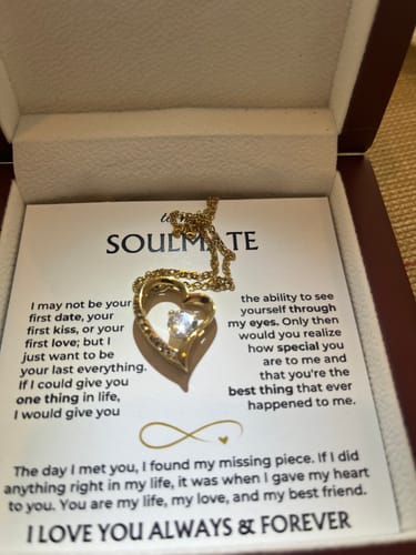 Customer photo review of To My Soulmate - Forever Love Gift Set - SS577