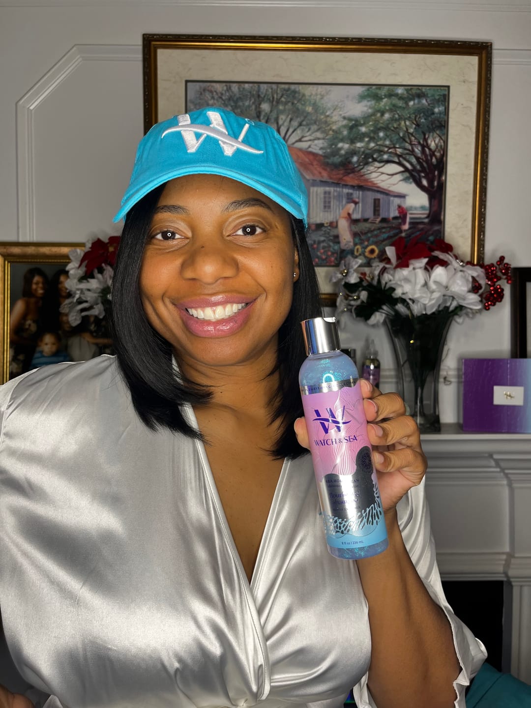 Customer photo review of “SEA HOW CLEAN” Shimmer & Shine Detangling Shampoo