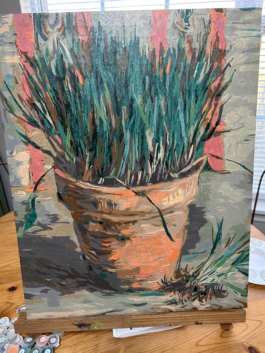 Customer photo review of Cottage Seaview - Paint by Numbers
