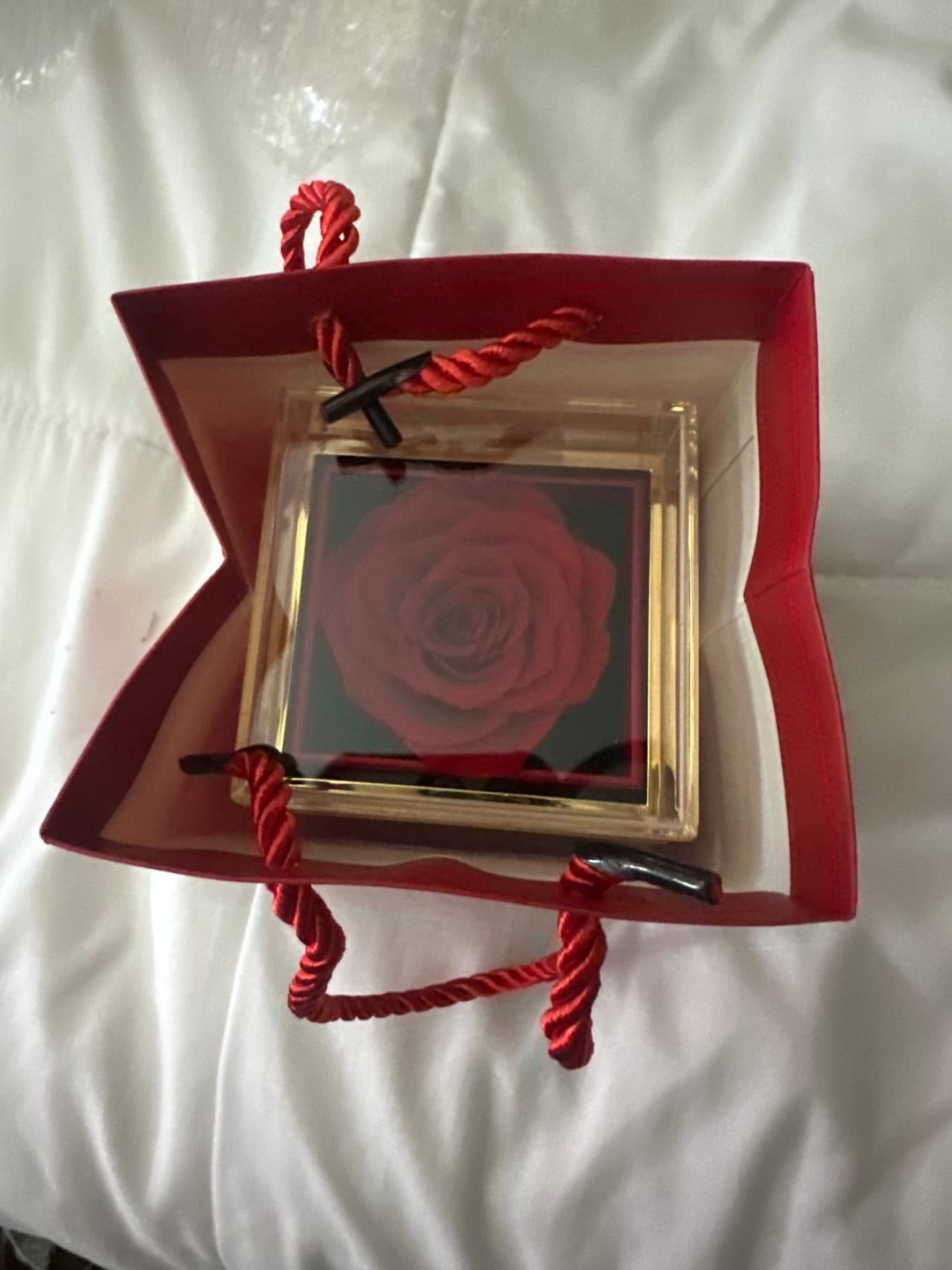 Customer photo review of Double Heart Necklace