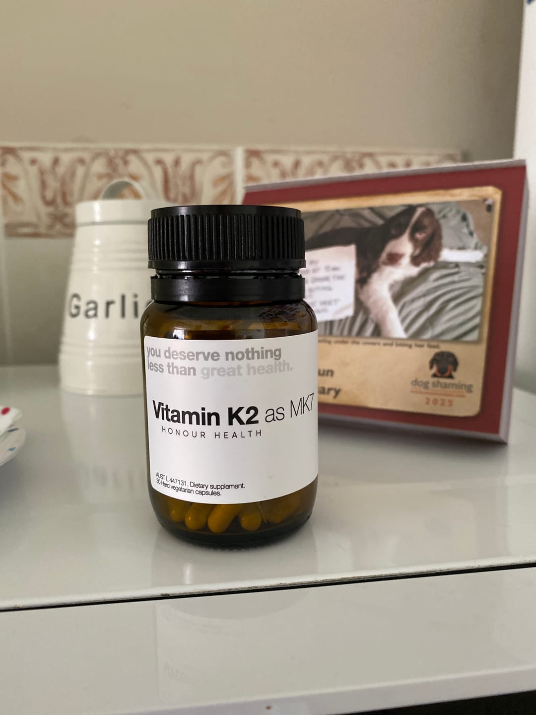 Customer photo review of Vitamin K2 as MK7 - 30 Capsules
