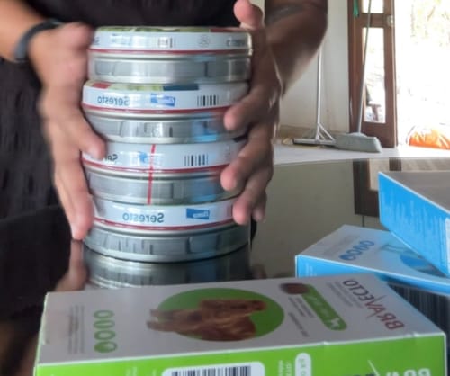 Customer photo review of Seresto® Collar