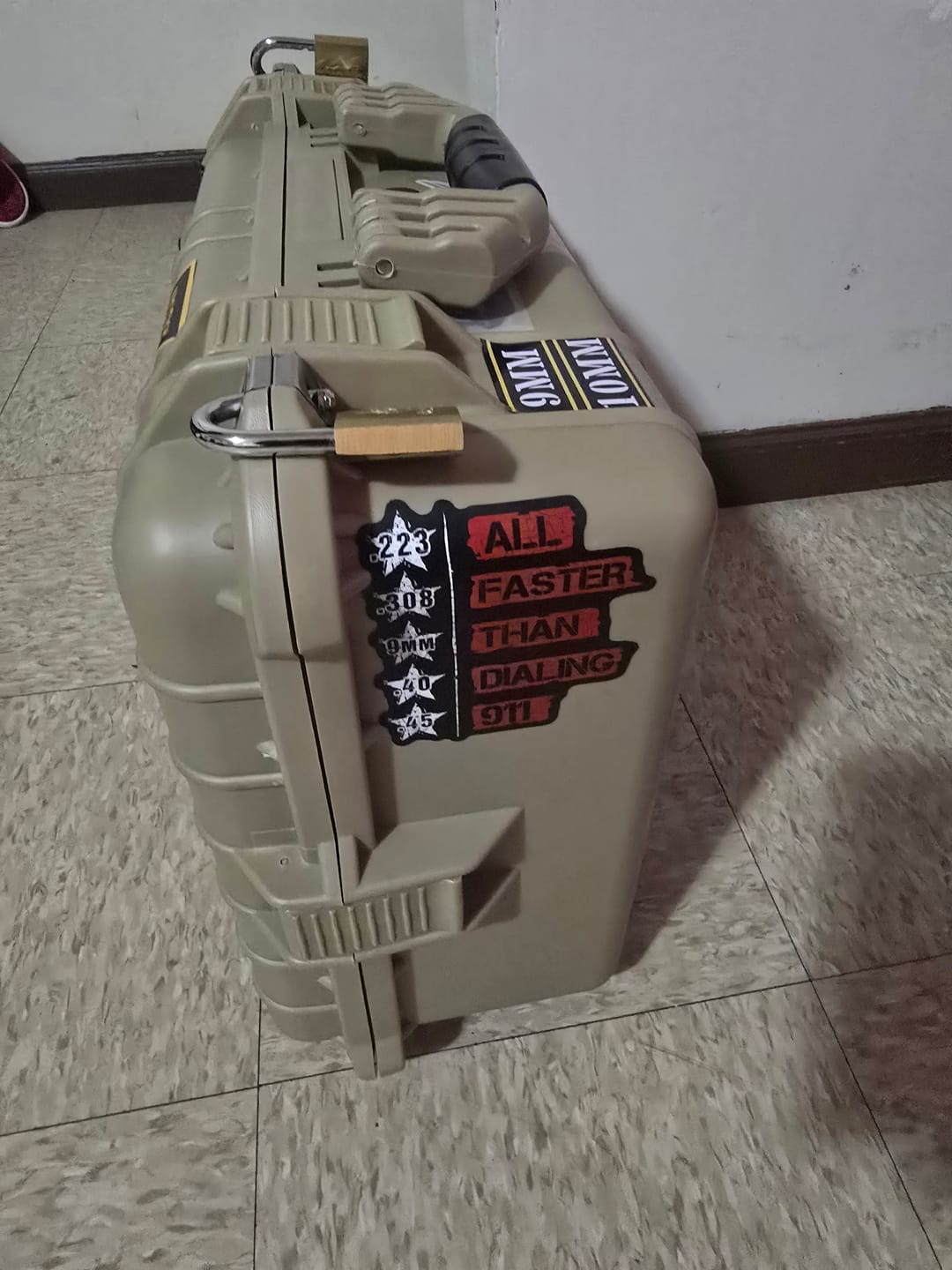 Customer photo review of All Faster than 911 Decal