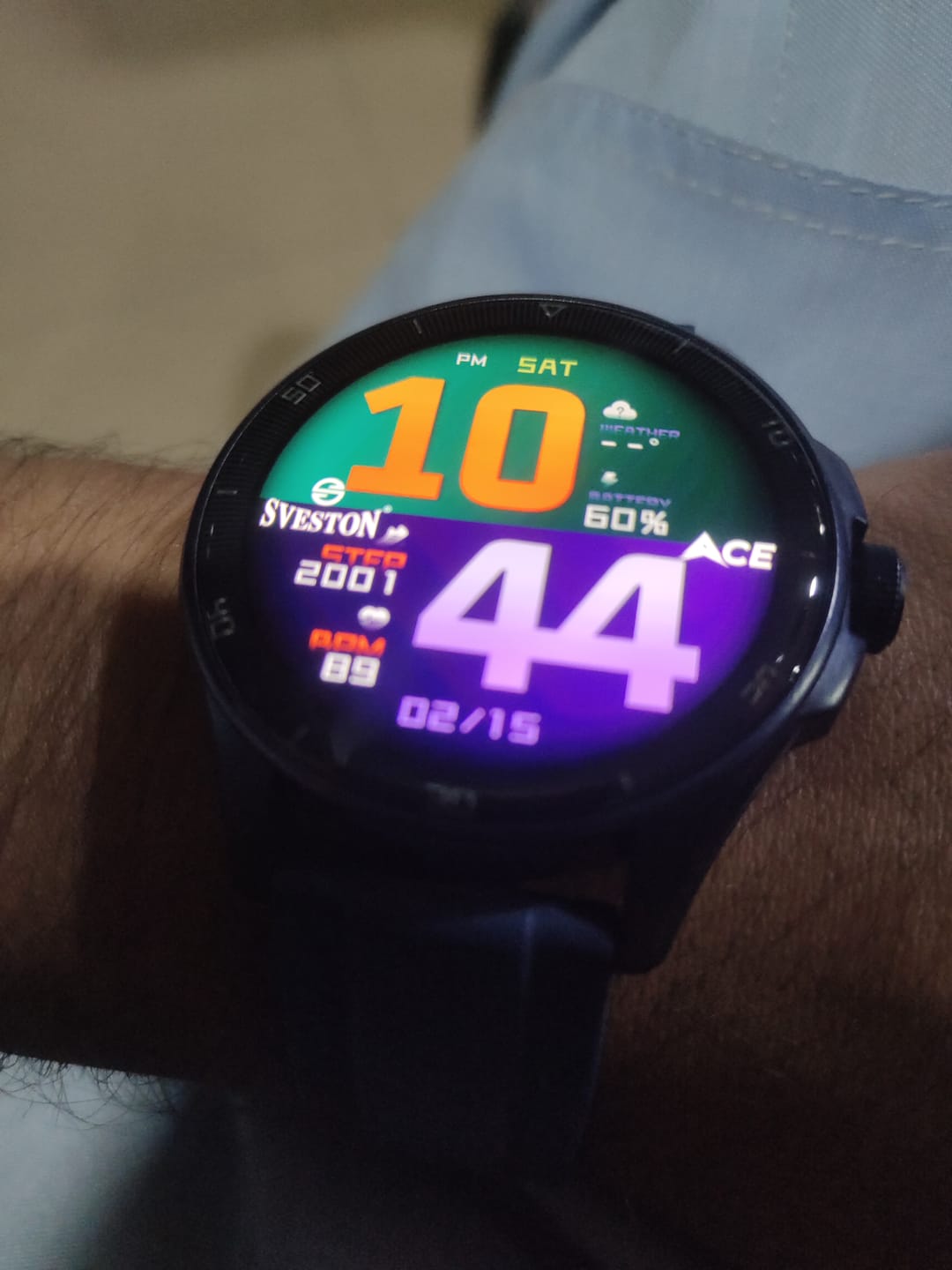 Customer photo review of Ace Smartwatch
