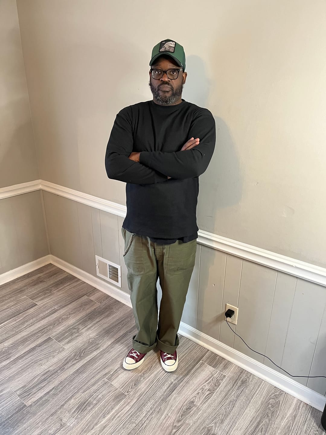 Customer photo review of Vietnam War OG-107 Utility Fatigue Pants