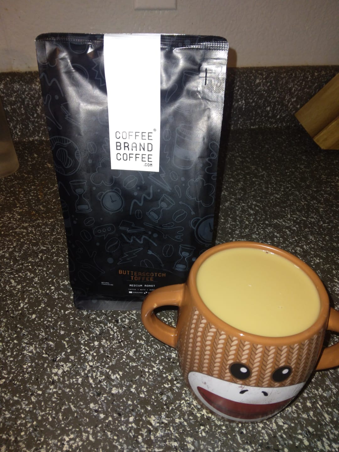 Customer photo review of Silky Ultra Dark Roast