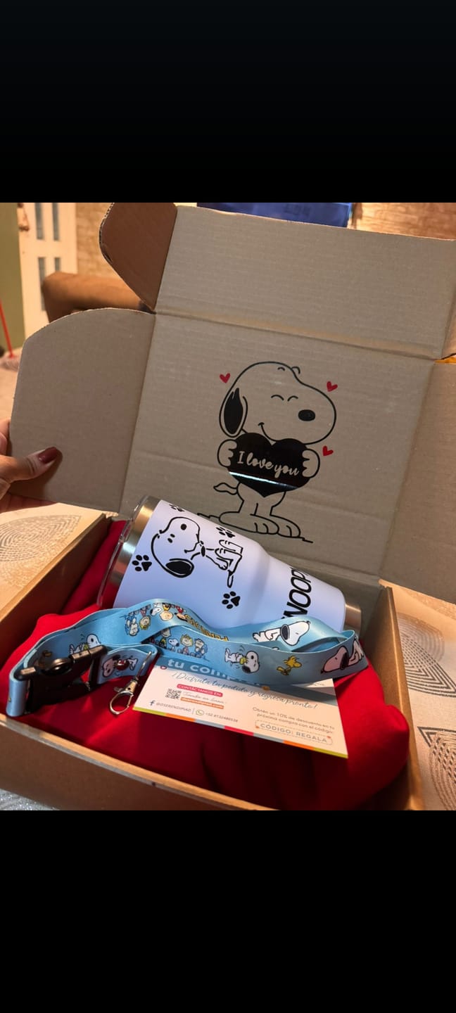 Customer photo review of SNOOPY CON SUDADERA