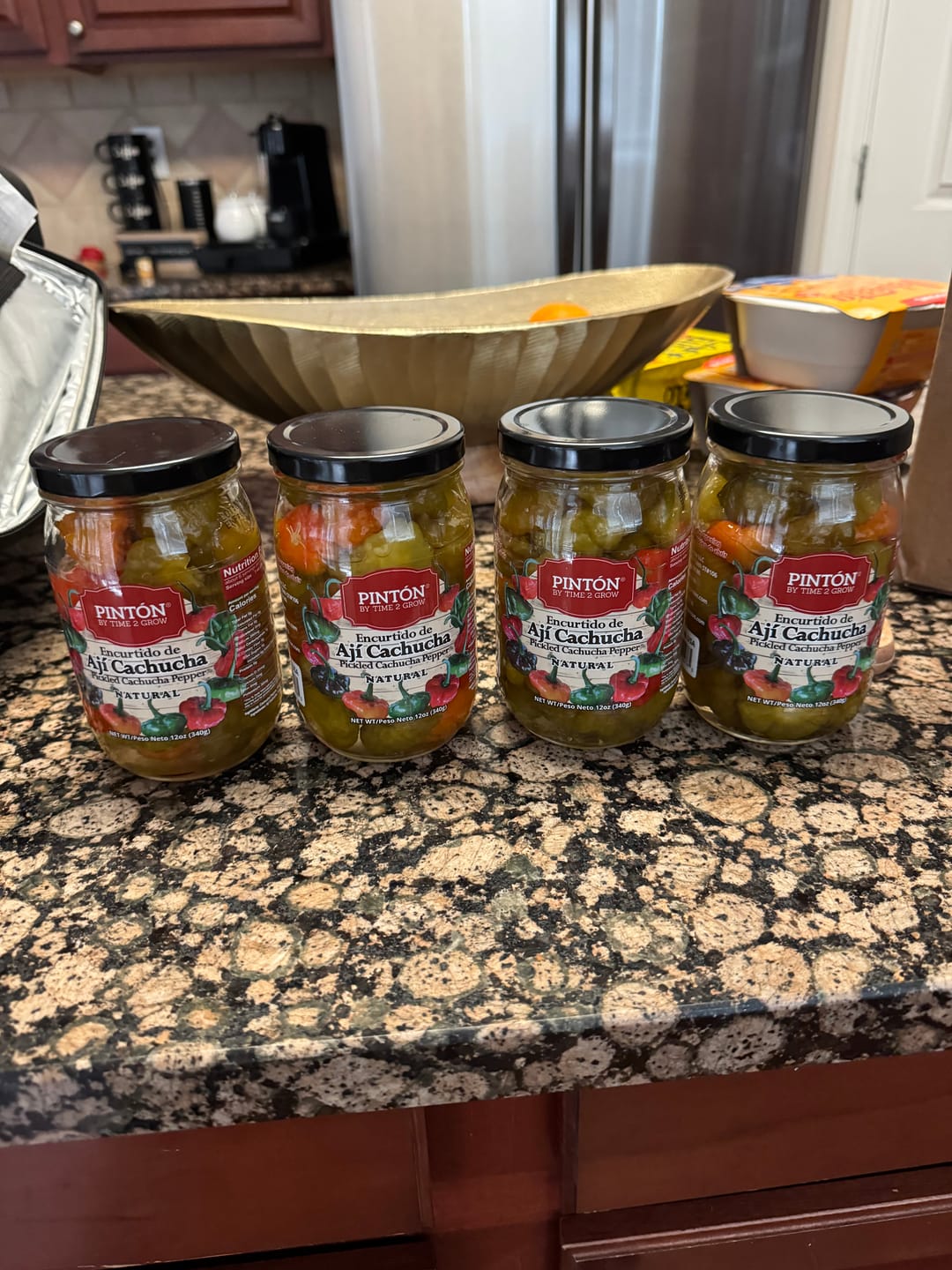 Customer photo review of Encurtido de ají Cachucha