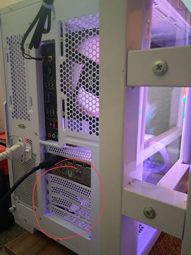 Customer photo review of Growling Sidewinder