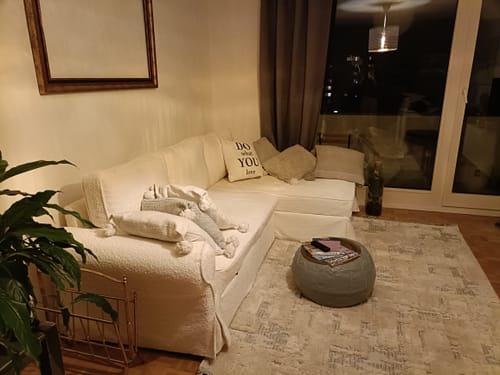 Customer photo review of BACKABRO IKEA Sofa Bed with Chaise Longue Cover