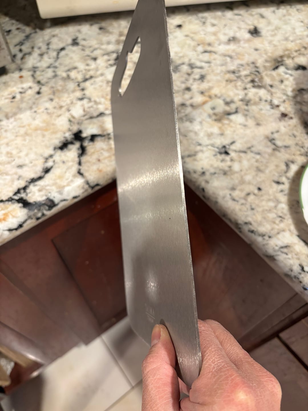 Customer photo review of Original Taima™ 100% Pure Titanium Cutting Board
