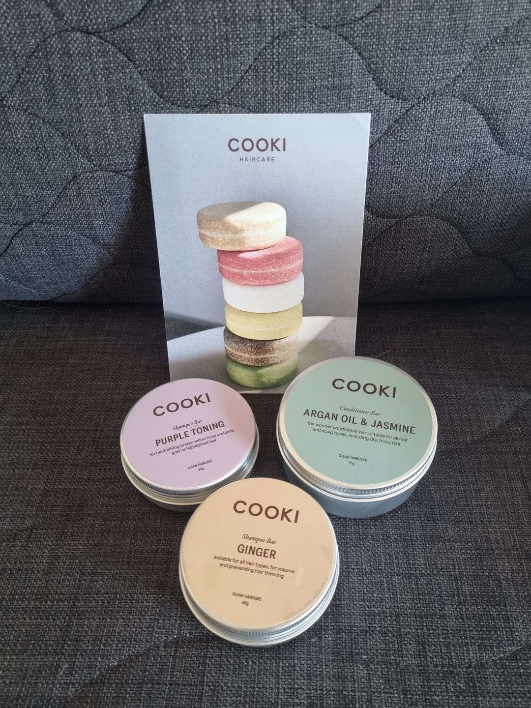 Customer photo review of Coconut Conditioner Bar