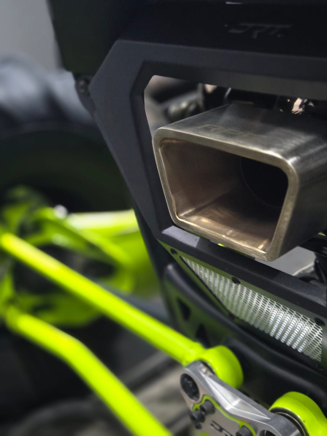 Customer photo review of RPM Polaris RZR Pro R 3" DUAL Sport Muffler W/ 3" Tip