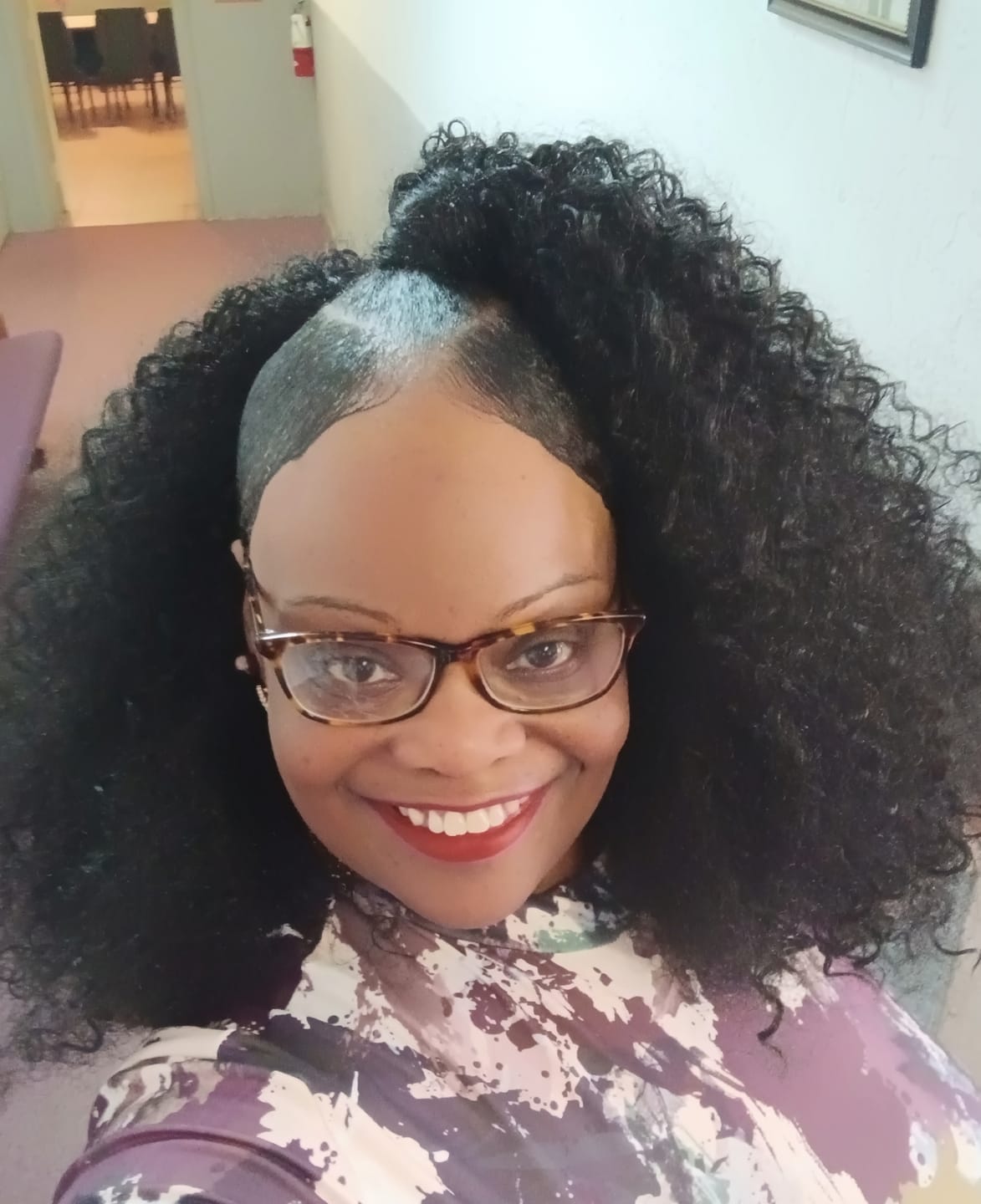 Customer photo review of Sensationnel Instant Up & Down Pony Wrap Synthetic Half Wig - UD 3