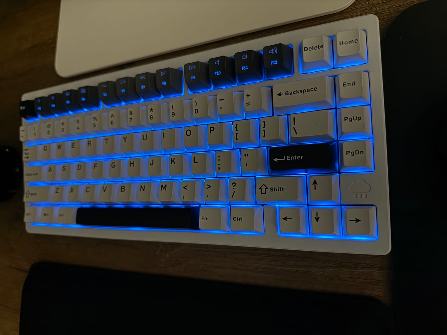 Customer photo review of WOBKEY Rainy 75 Alüminyum Mekanik Klavye