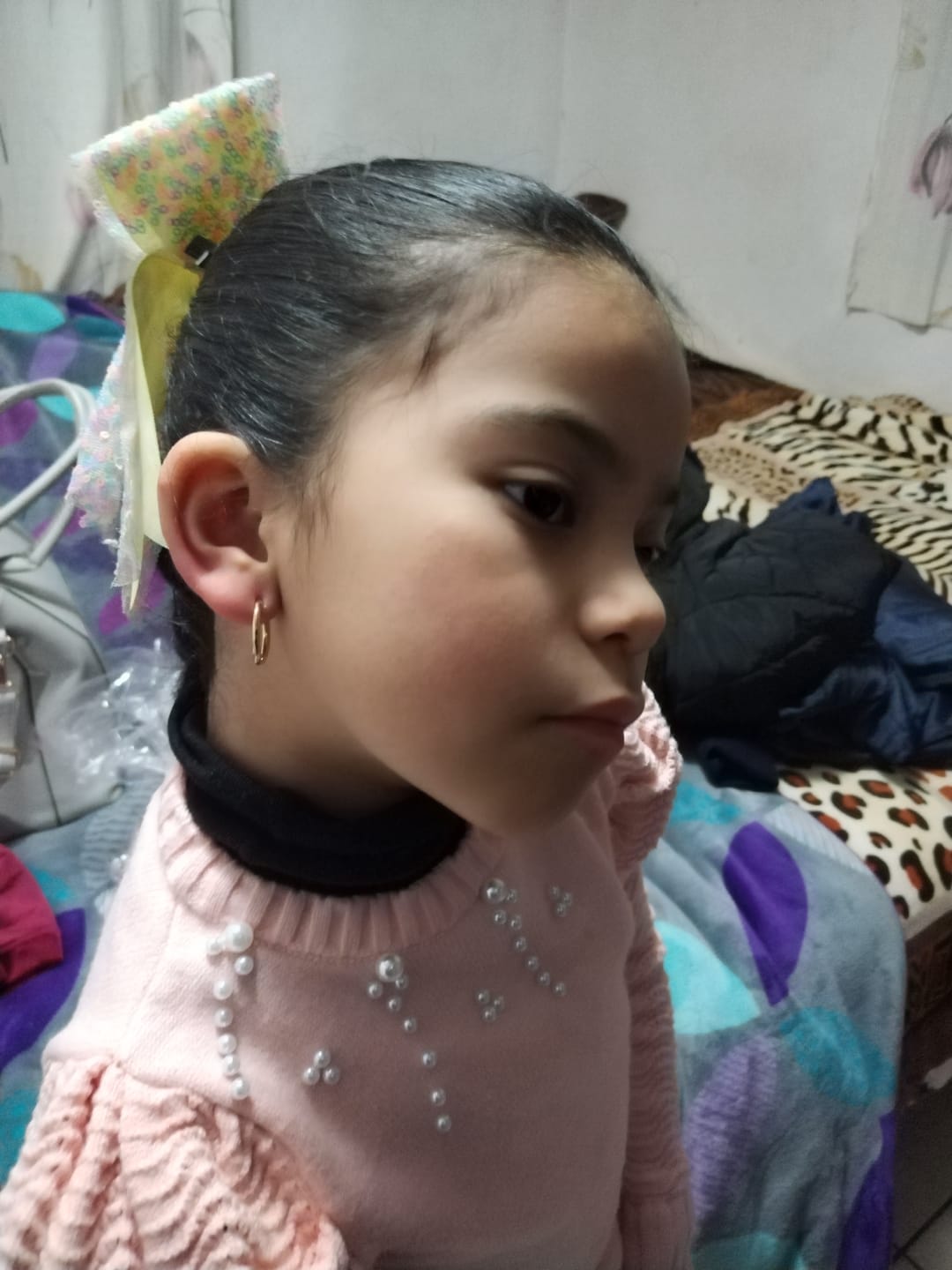 Customer photo review of Arracadas Pequeñas