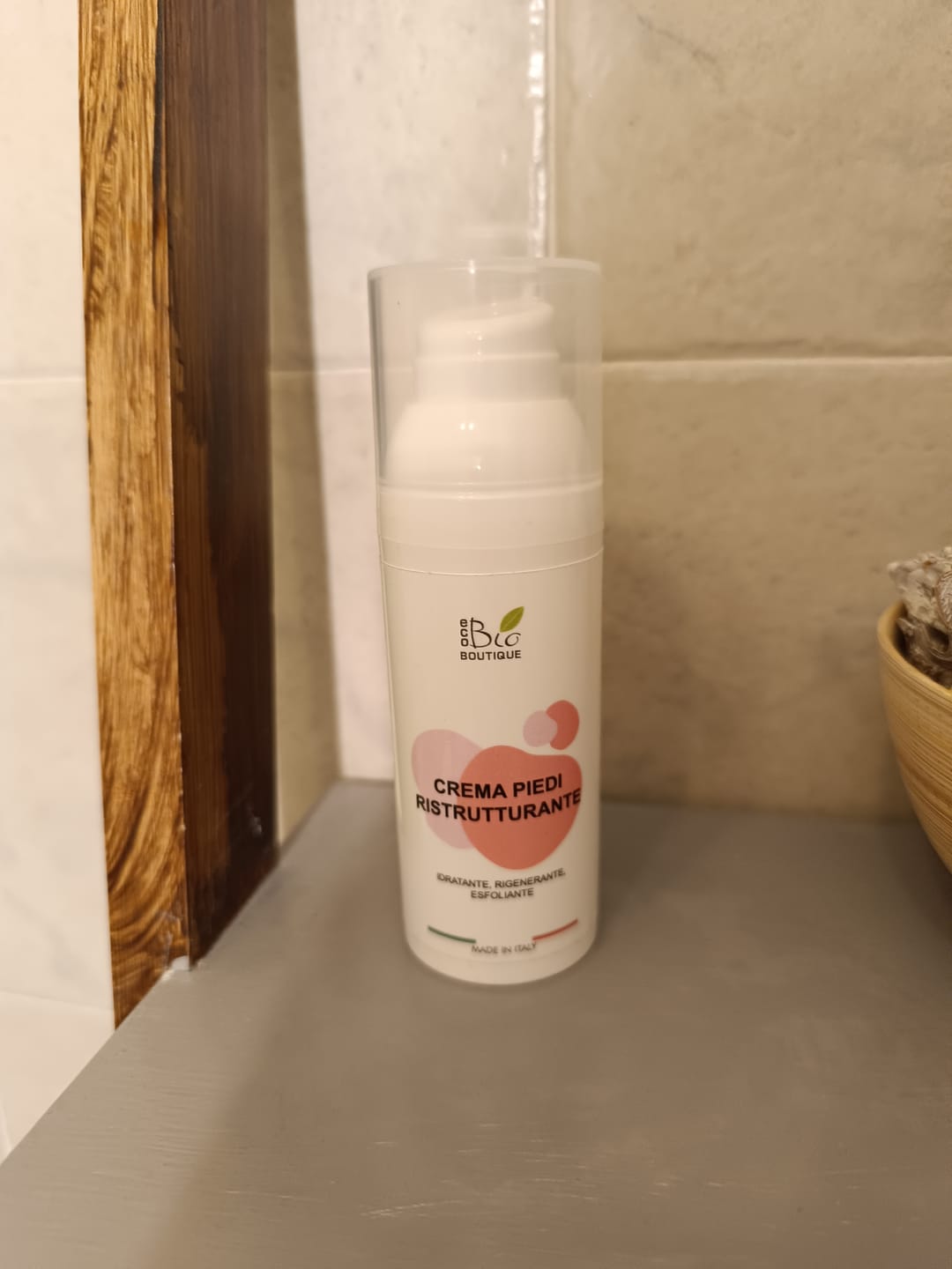 Customer photo review of Crema Piedi Ristrutturante