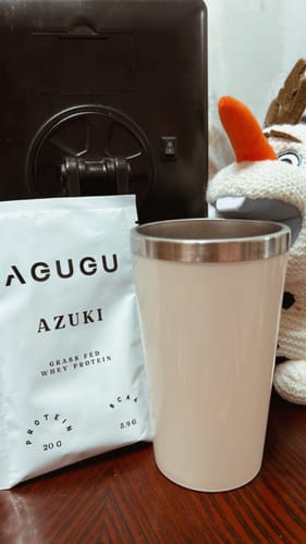 Customer photo review of 草飼乳清蛋白飲－隨手包｜紅豆牛奶