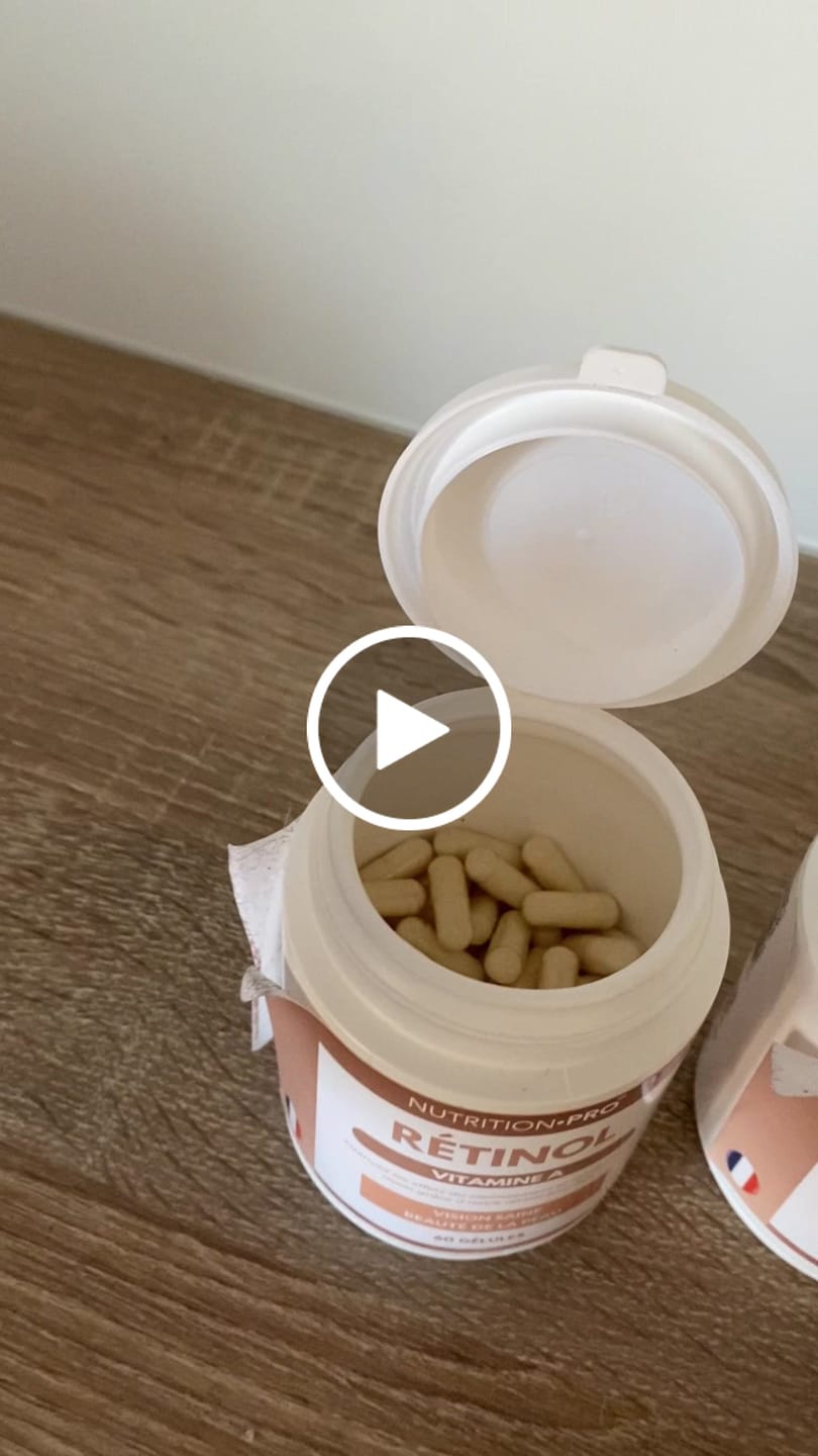 Customer video review of RÉTINOL (VITAMINE A) - 60 GÉLULES