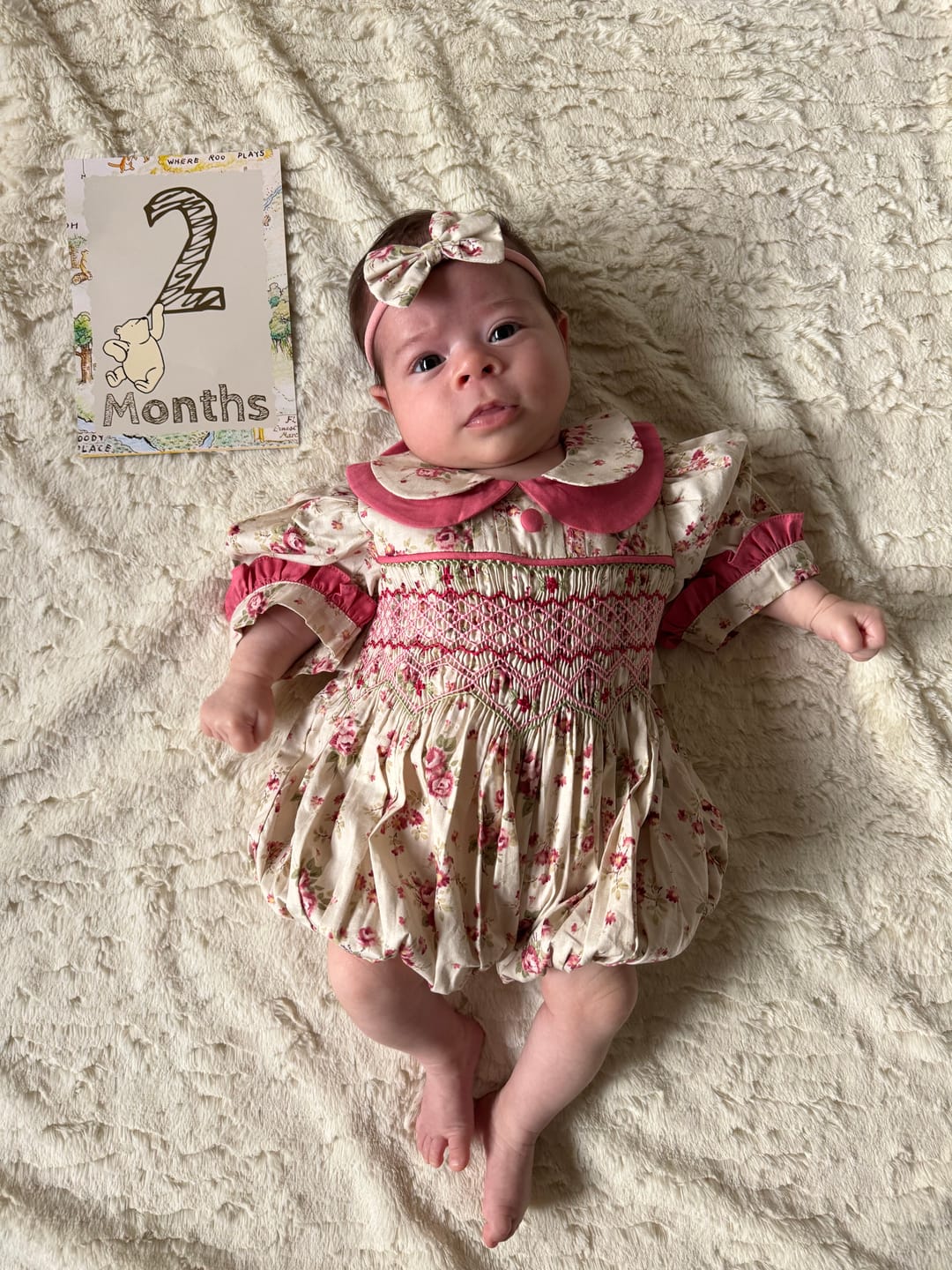 Customer photo review of Vintage Floral Romper