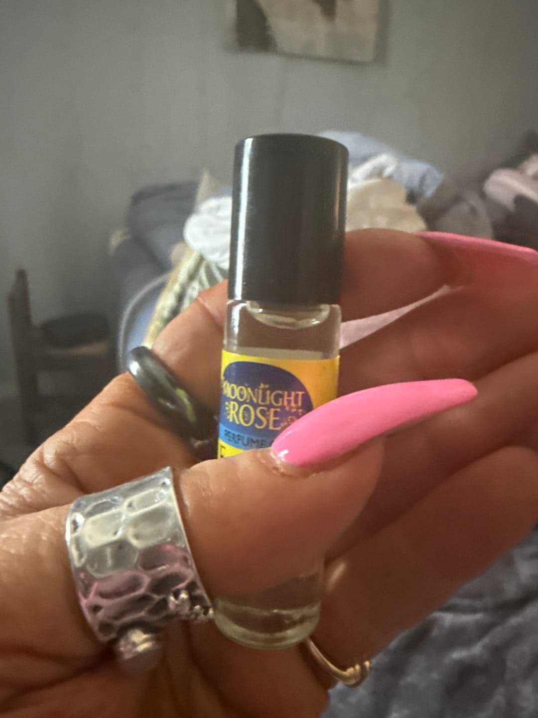Customer photo review of Moonlight Rose Perfume Oil