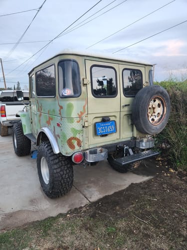 Customer photo review of 1971 CALIFORNIA LICENSE PLATE 6"x12" (156.5mm x 305mm)