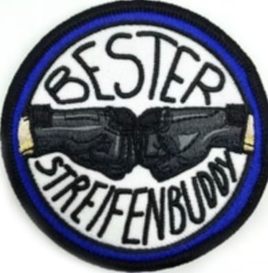 Customer photo review of Bester Streifenbuddy Textil Patch