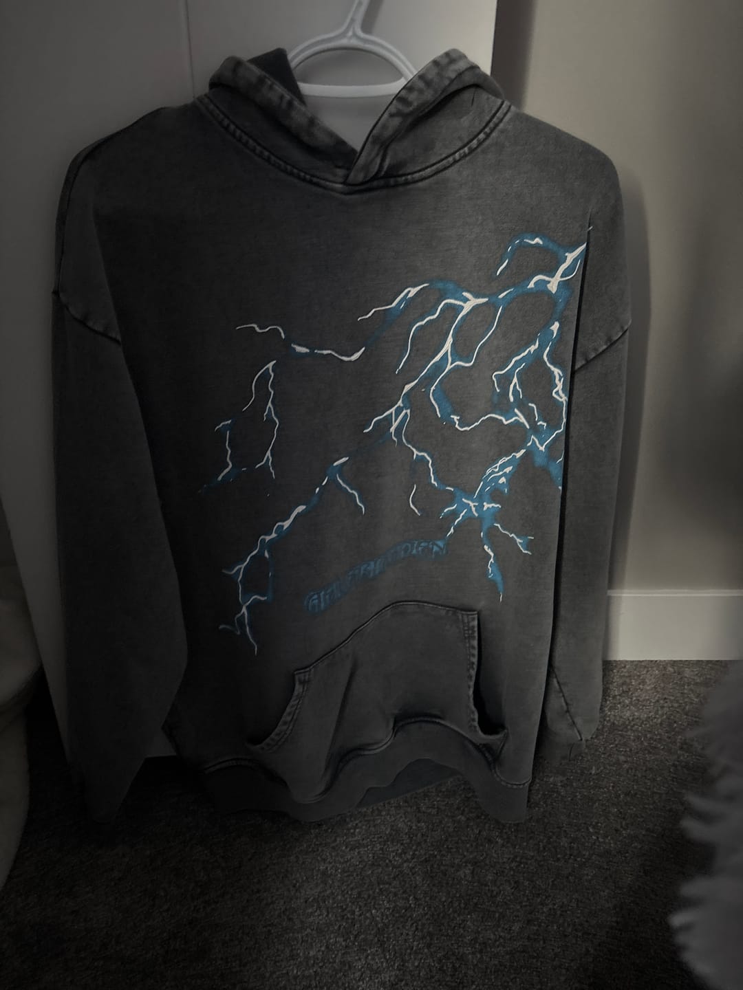 Customer photo review of Aelfric Eden Lightning Graphic Hoodie