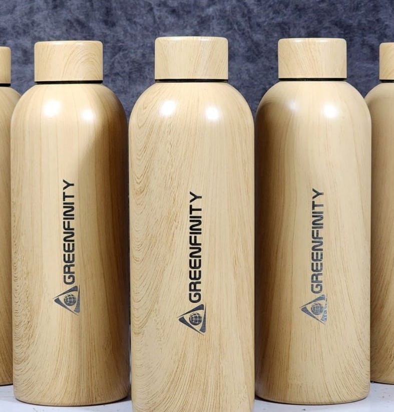 Customer photo review of Premium Water Bottle | Best for Corporate Gifting | PrintMine.in