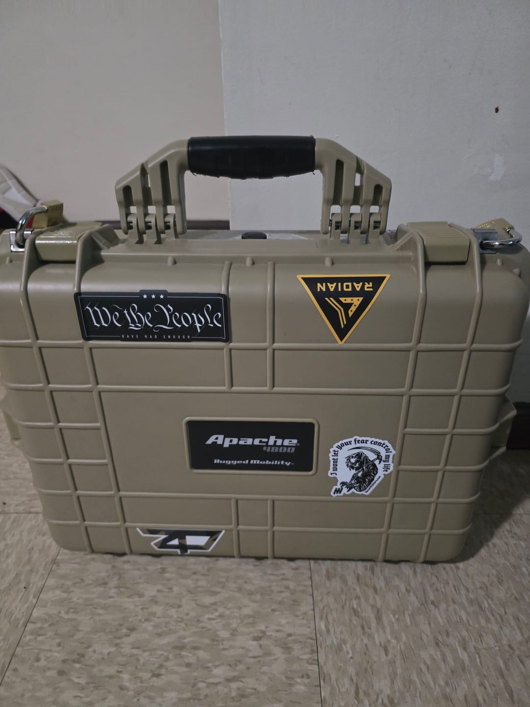 Customer photo review of We the People Decal