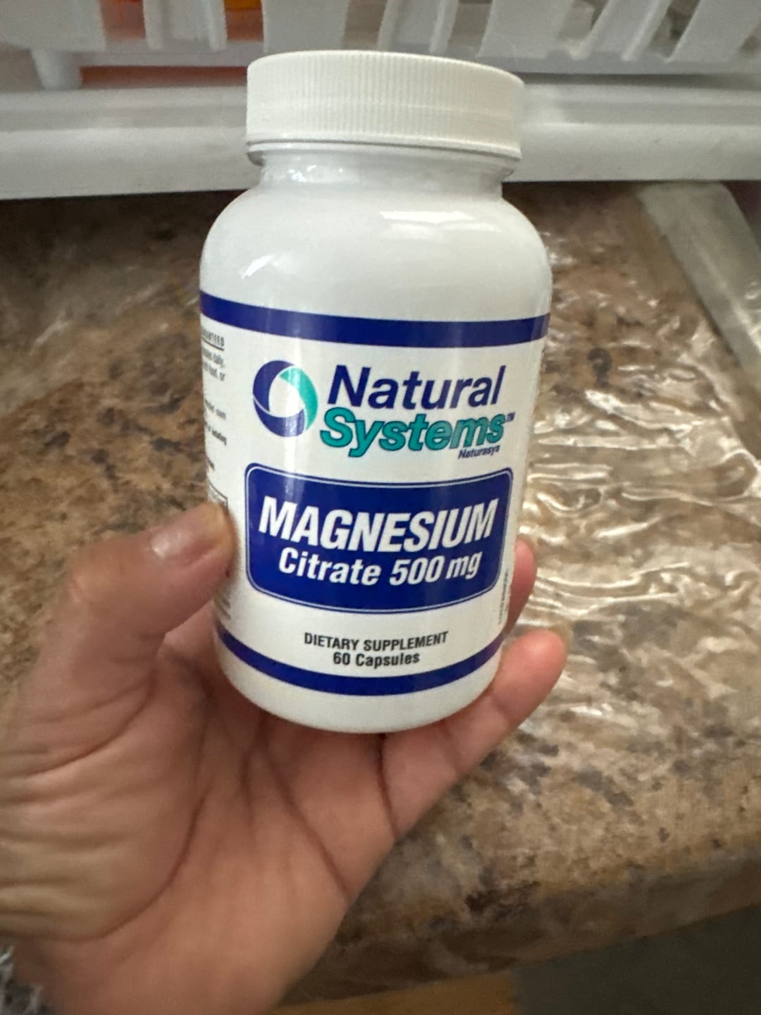 Customer photo review of Complejo de Citrato de Magnesio - 500 mg