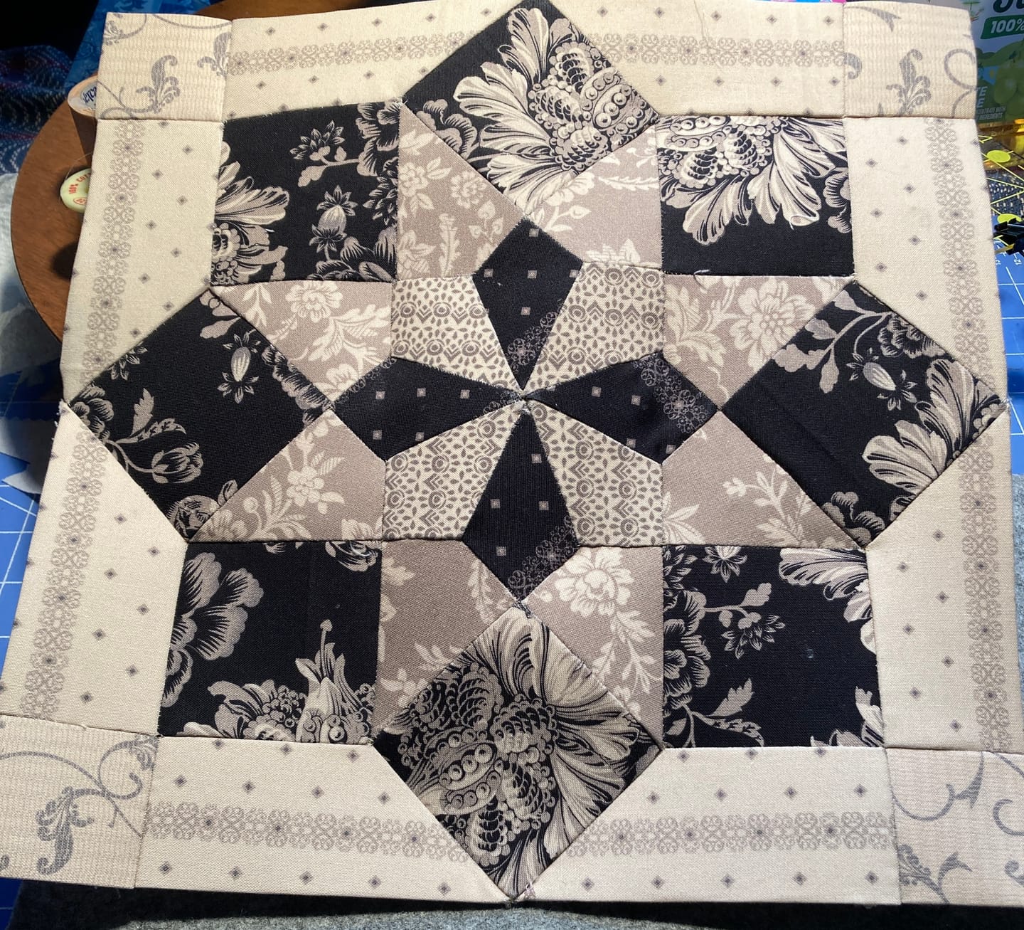 Customer photo review of True Fabrics - Cotillion - Precut Fabric