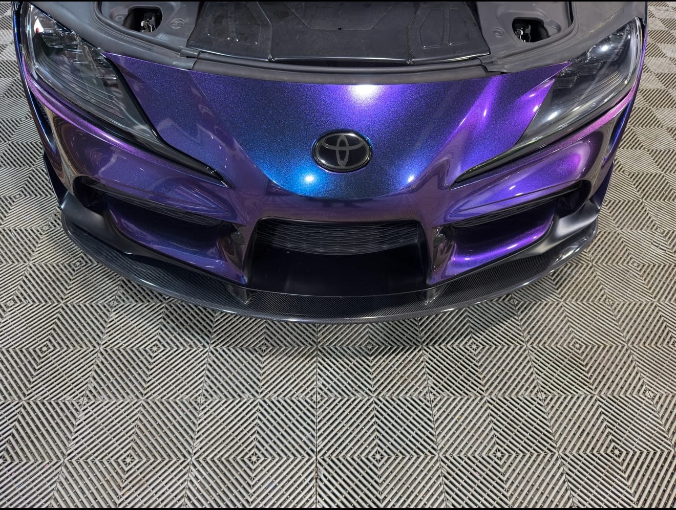 Customer photo review of 2020-Up Toyota Supra A90 Artisan Spirit Front Splitter Lip