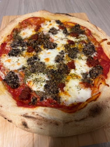 Customer photo review of Sourdough Pizza Bases