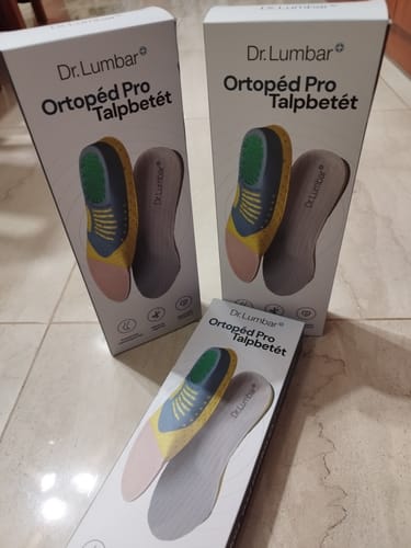 Customer photo review of Ortopéd Pro Talpbetét Plantar Fasciitis Enyhítésére
