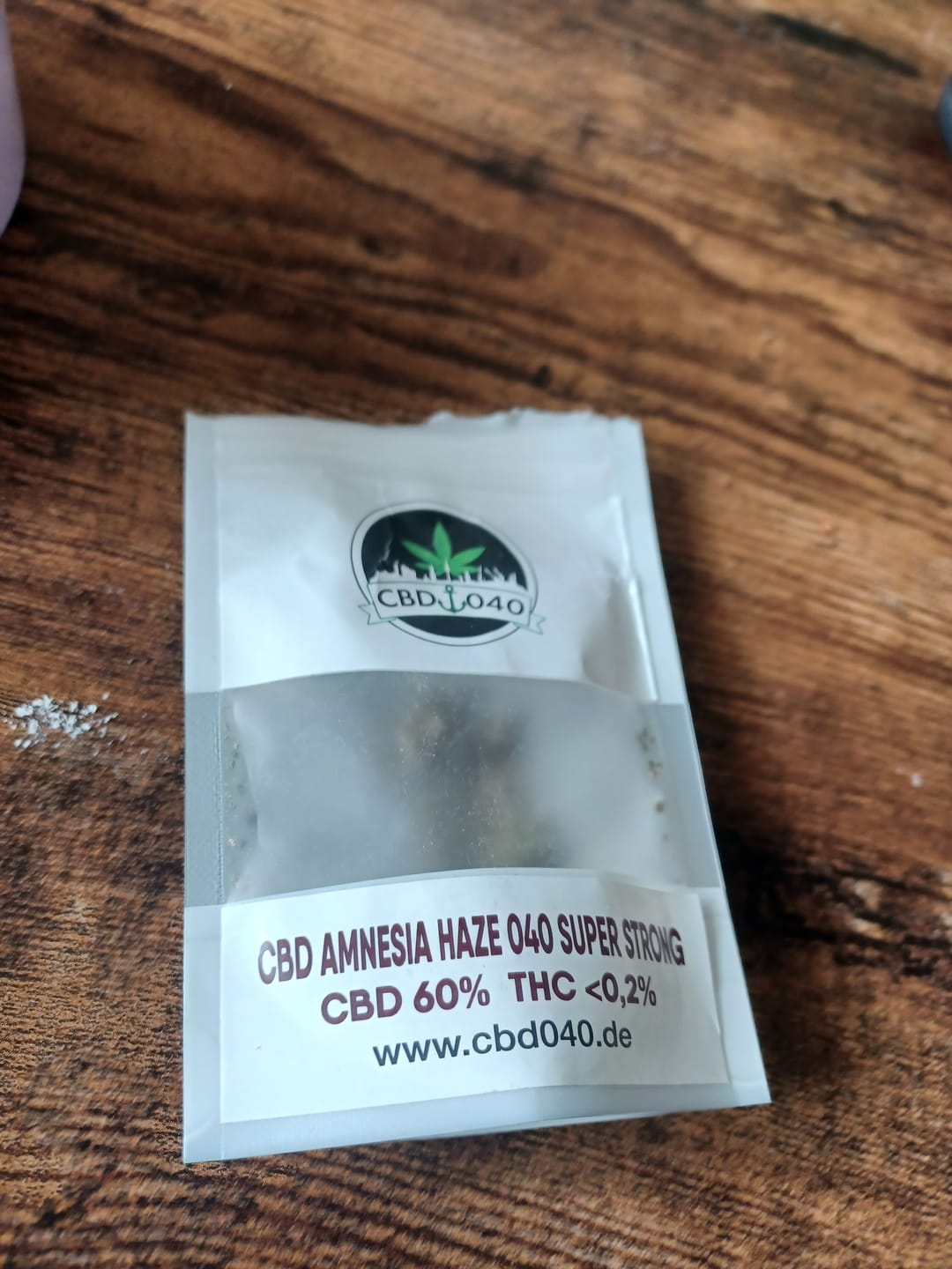 Customer photo review of Amnesia Haze Extra Strong 60% - CBD Blüten - Indoor - Unsere stärkste CBD Sorte