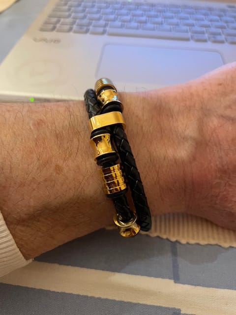 Customer photo review of Lederarmband "Spirit"
