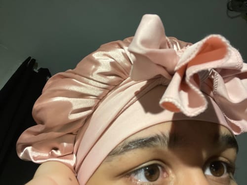 Customer photo review of Dermave™ Silk Bonnet