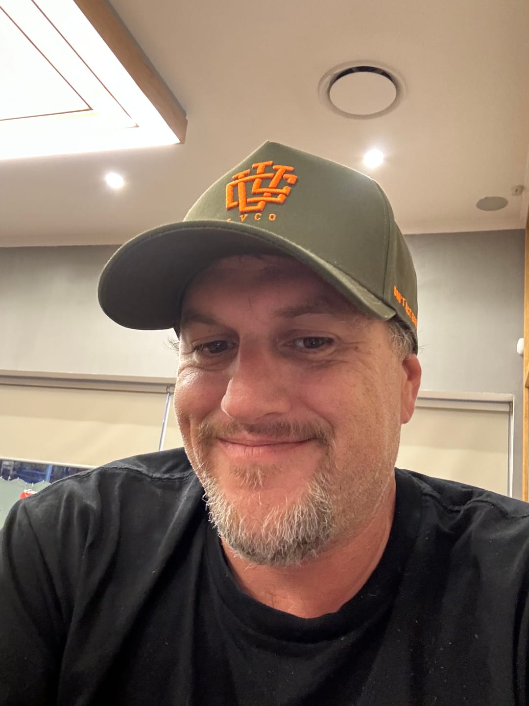 Customer photo review of LVCO "Khaki Blaze" A-Frame Snapback