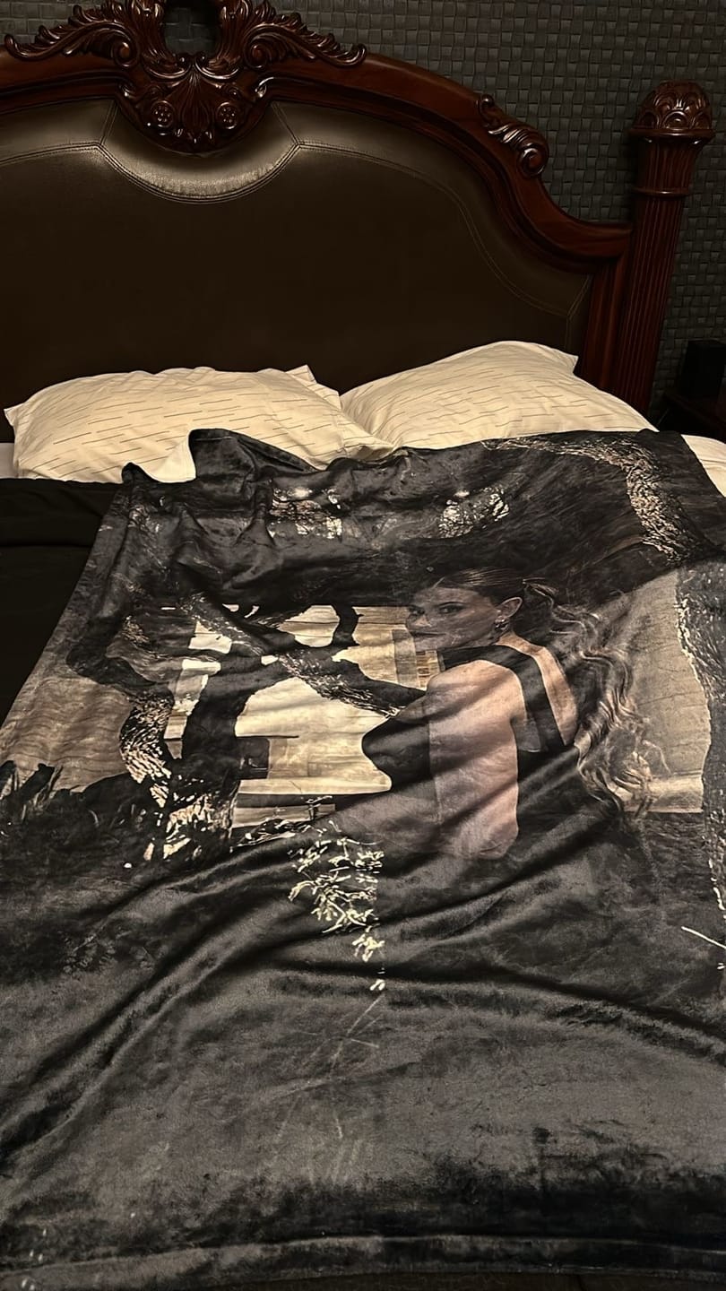 Customer photo review of Cobija frazada personalizable