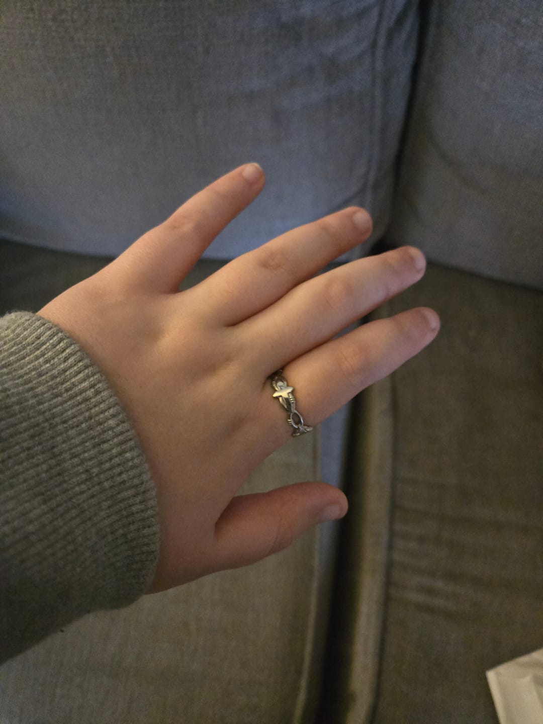 Customer photo review of BARBED WIRE RING