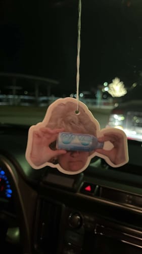 Customer photo review of Custom Shape Air Freshener