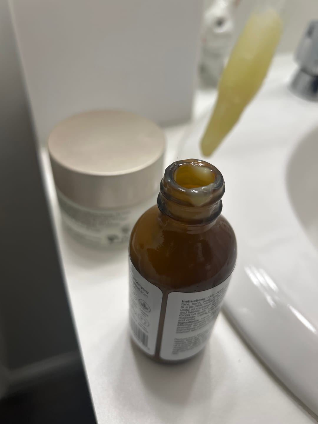 Customer photo review of Moringa Oleifera Cold Press Seed Oil Premium 100% Organic