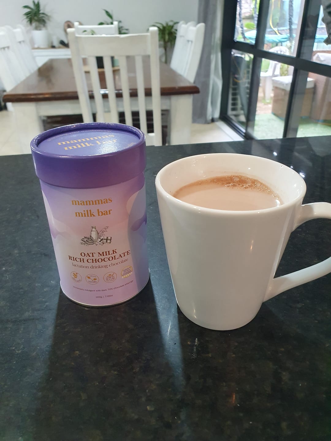 Customer photo review of *NEW* Lactation Oat Milk Rich Chocolate