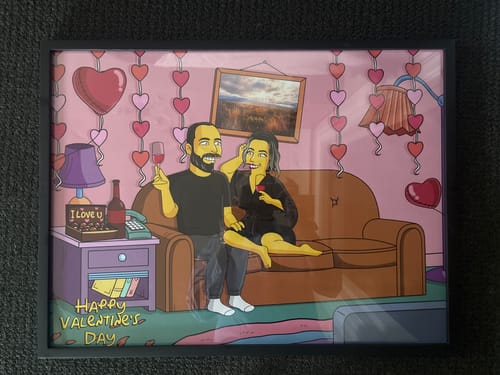 Customer photo review of Turn Me Yellow — Digital Portrait