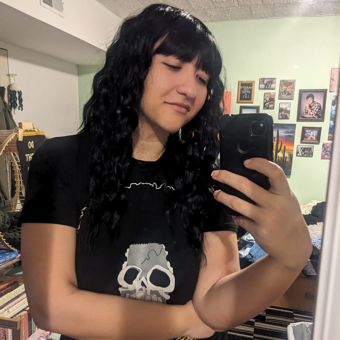 Customer photo review of Model Model Klio Wig -KL 011