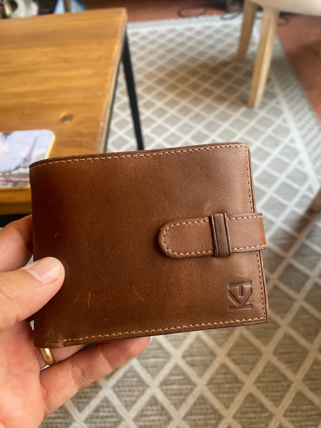Customer photo review of Billetera Sintra
