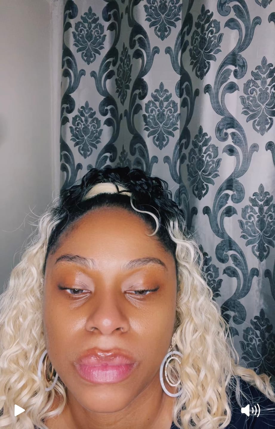 Customer photo review of Sensationnel Instant Up & Down Pony Wrap Synthetic Half Wig - UD 2