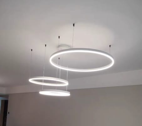 Customer photo review of Tap-Light® Solevita Moderne LED Deckenleuchte dimmbar für Wohnzimmer