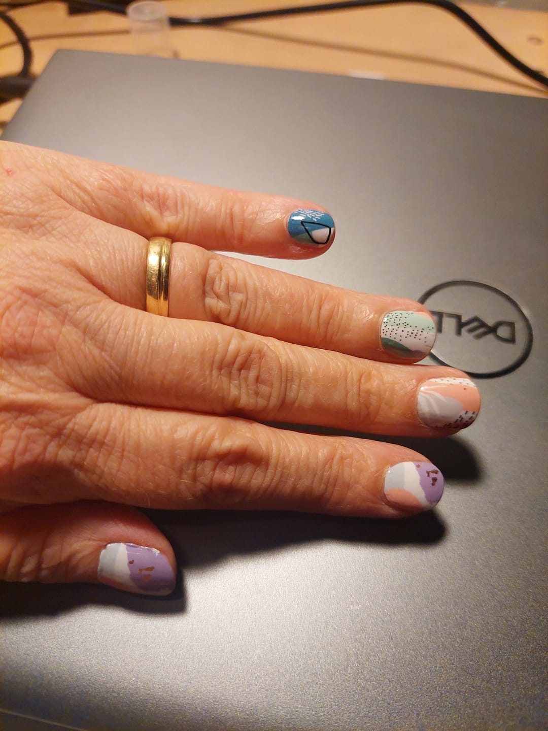Customer photo review of Tropical Nail | Stickers de Esmalte